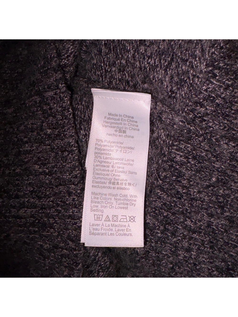 J.Crew $178 Lambs Wool Blend Men’s M marled gray long sleeve sweater - Picture 5 of 8